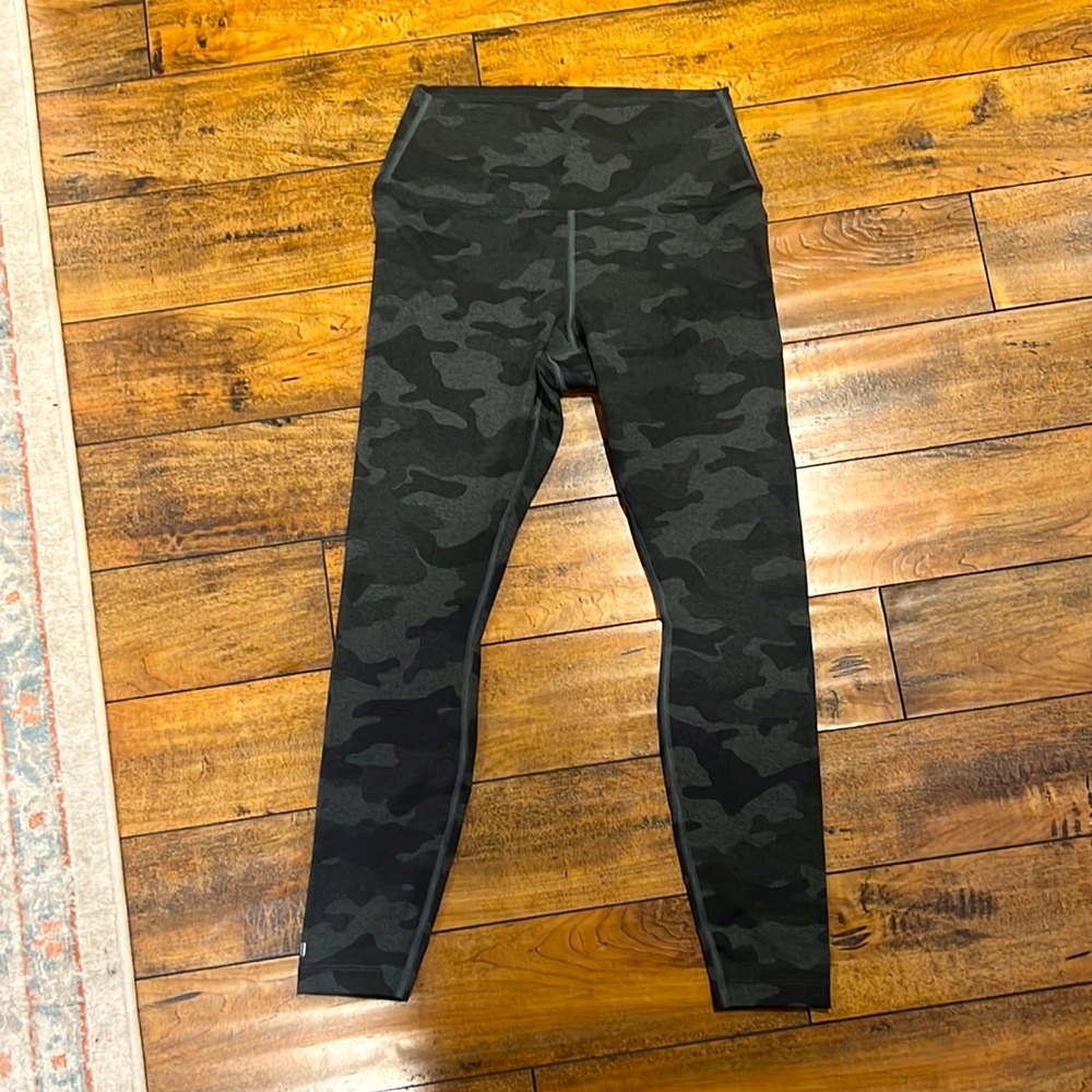 NOBULL Project high rise camo spandex pants